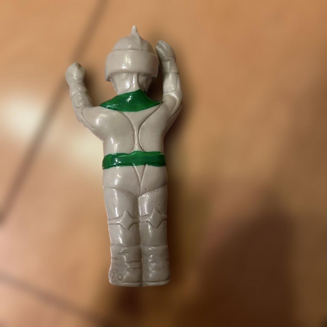 大里玩具　ミニソフビ　ミラーマン　ウルトラセブン　シャプレー星人　ブルマァク
