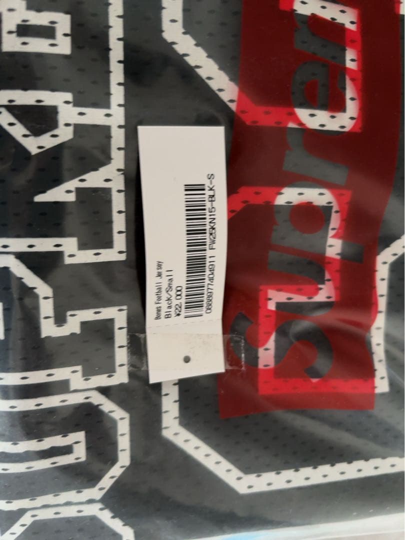 最終価格　25FW Supreme Bones Football Jersey