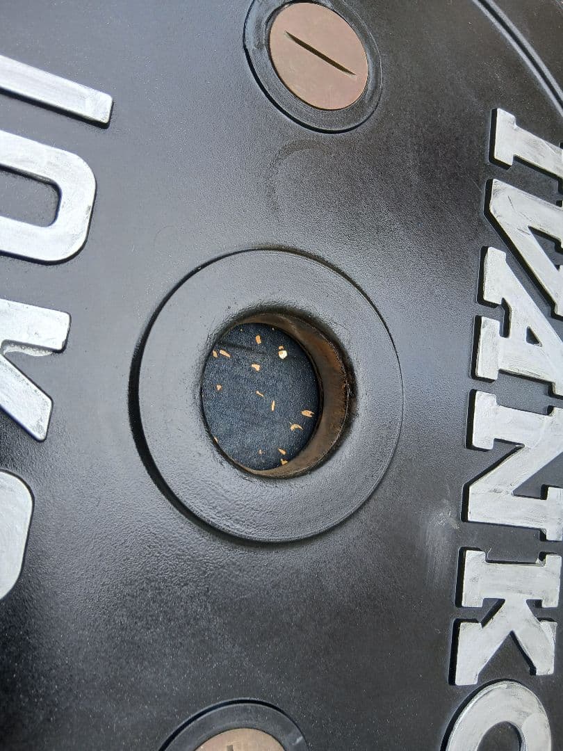 IVANKO(イヴァンコ)バー バンパープレート 10kg x 2枚　穴50mm