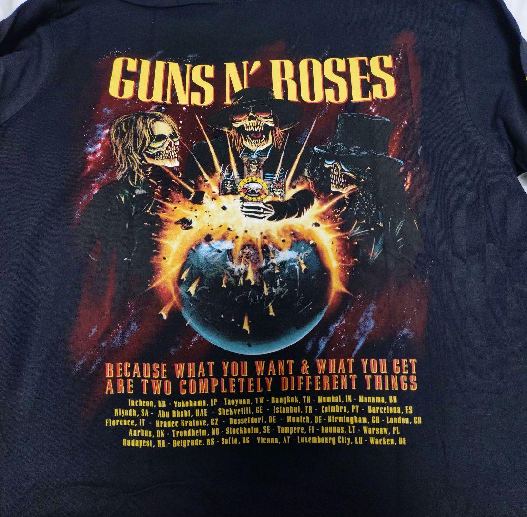 【新品】GUNS N' ROSES 2025来日公演 ツアーロンTシャツ【XL】