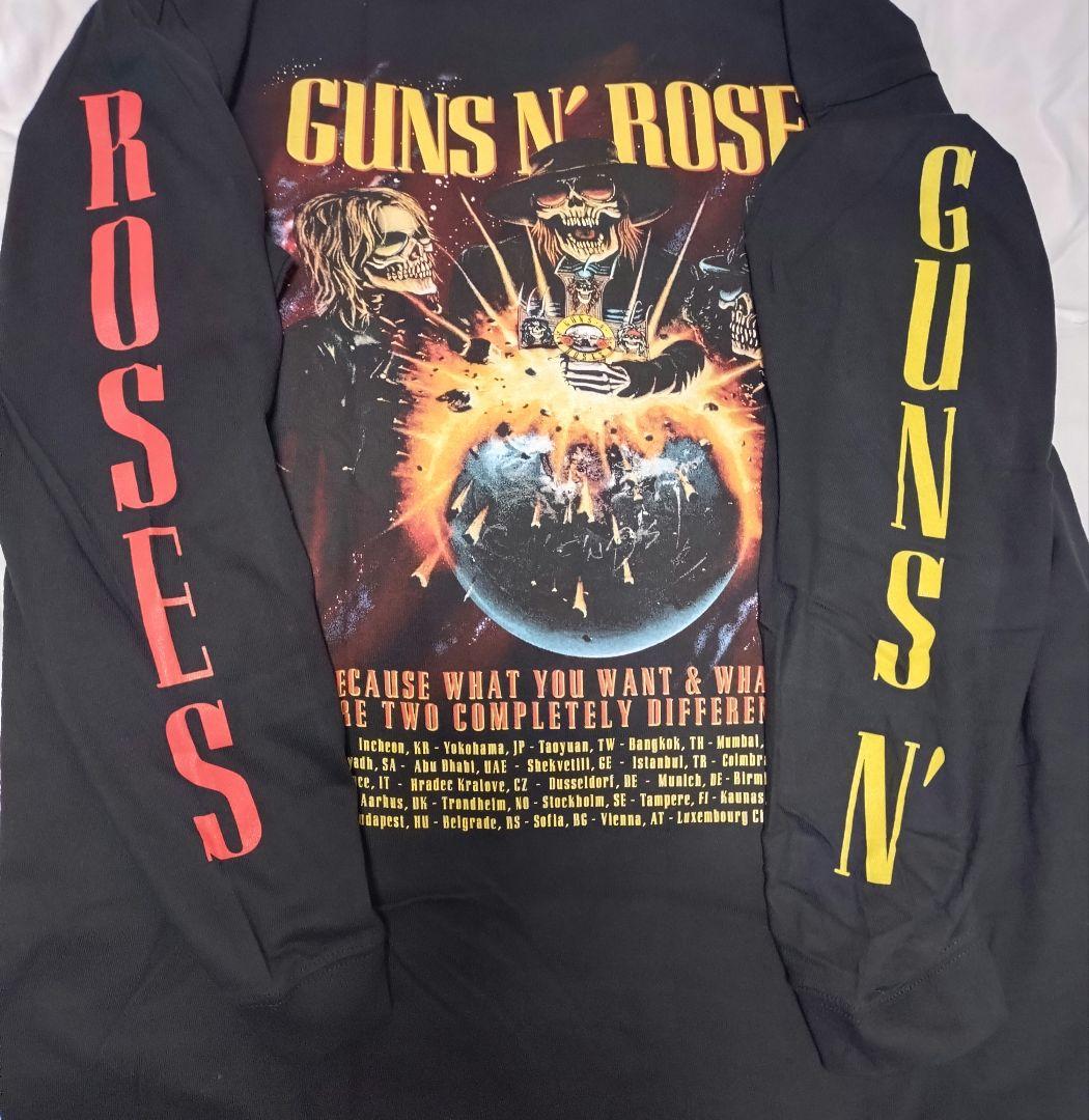 【新品】GUNS N' ROSES 2025来日公演 ツアーロンTシャツ【XL】