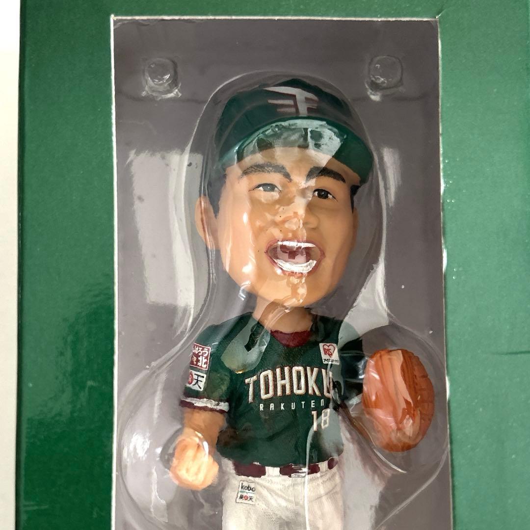 東北楽天ゴールデンイーグルス 田中将大 ボブルヘッド　2013年　東北グリーン