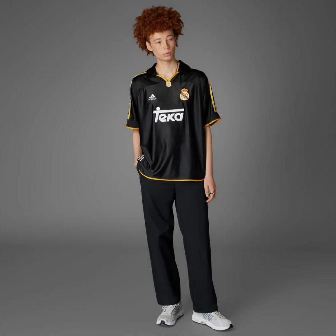 adidas レアルマドリード 99/00 復刻 ユニフォーム 黒　S