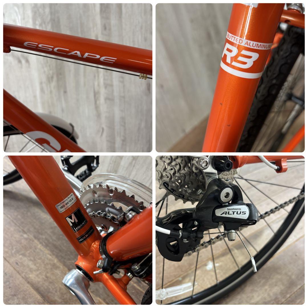 GIANT ESCAPE R3 700C アルミ 24速 クロスバイク