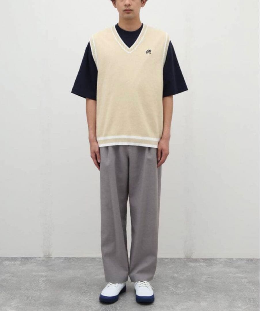 【新品未使用 / 正規品 / M】MALBON GOLF WINGER VEST