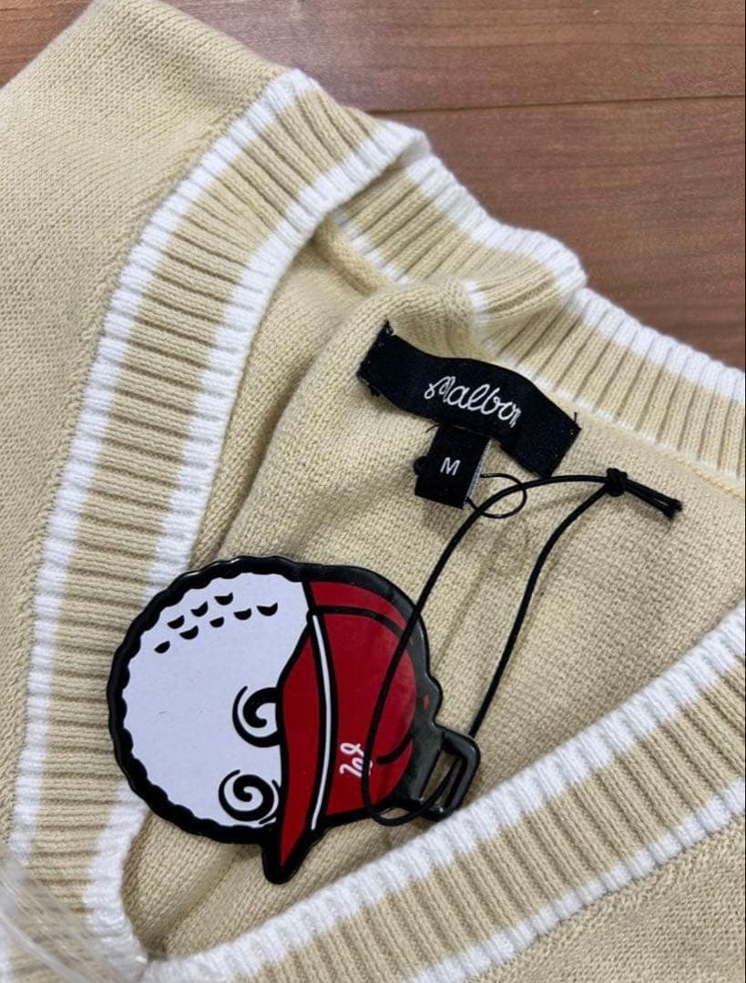 【新品未使用 / 正規品 / M】MALBON GOLF WINGER VEST