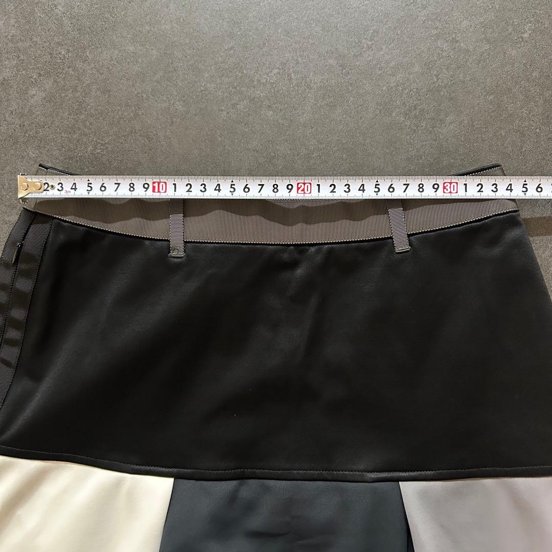 LANVIN SPORT ランバンスポール カラーブロックスカート サイズ38