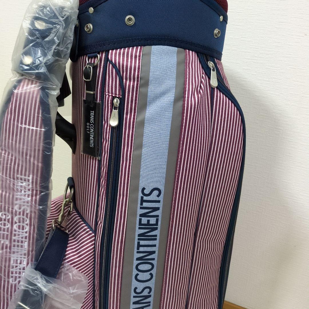 タイムセール新品♥TRANS CONTINENTS ゴルフキャディバッグ