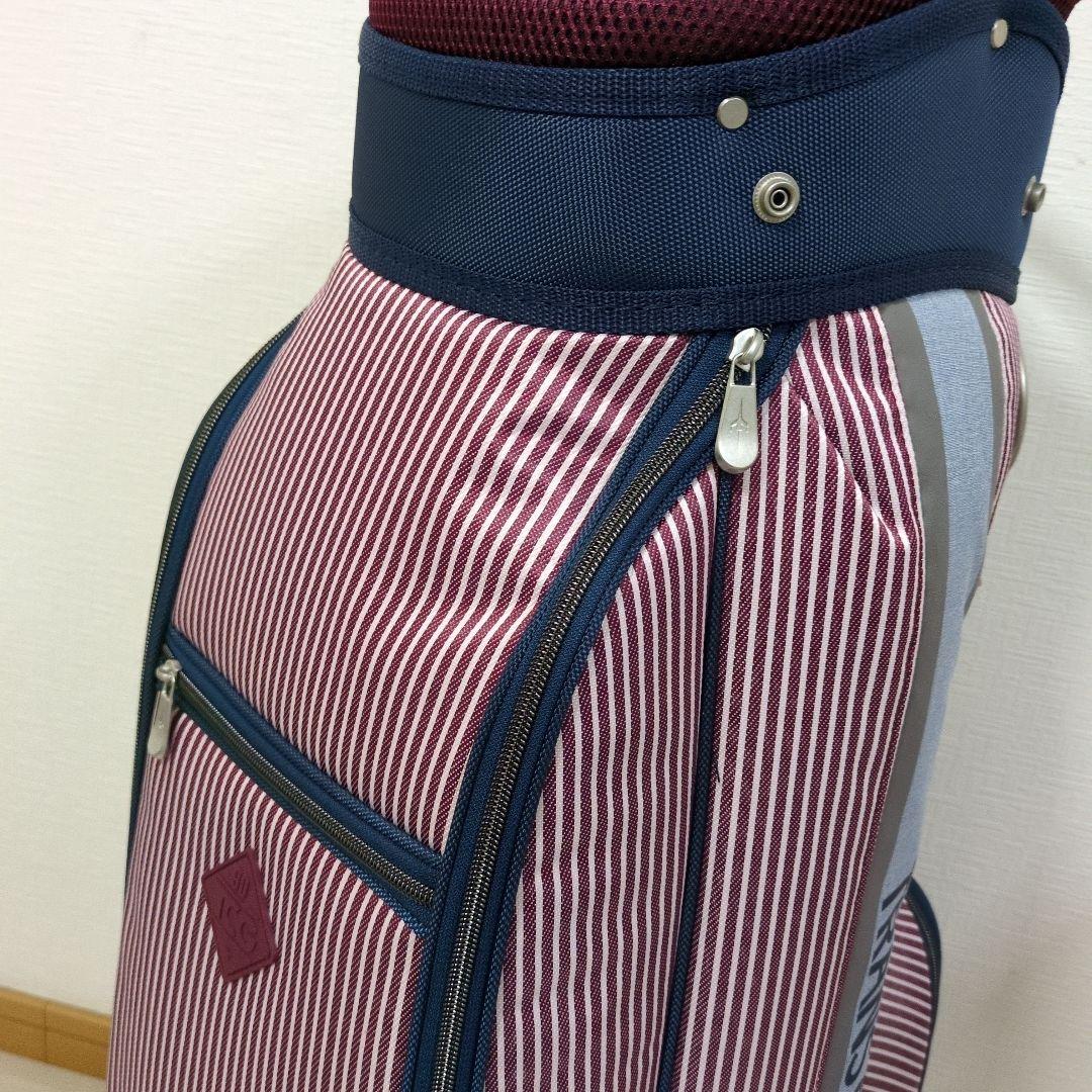 タイムセール新品♥TRANS CONTINENTS ゴルフキャディバッグ