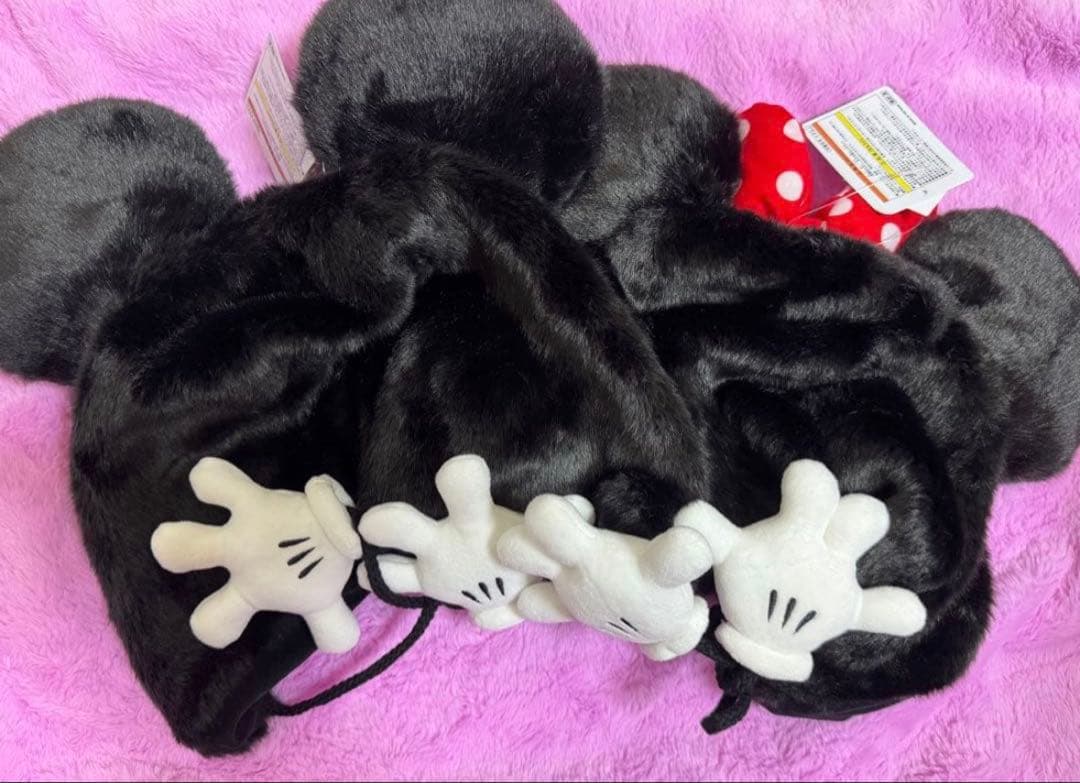 新品未使用♡ディズニー　ミッキーマウス&ミニーマウスファンキャップ