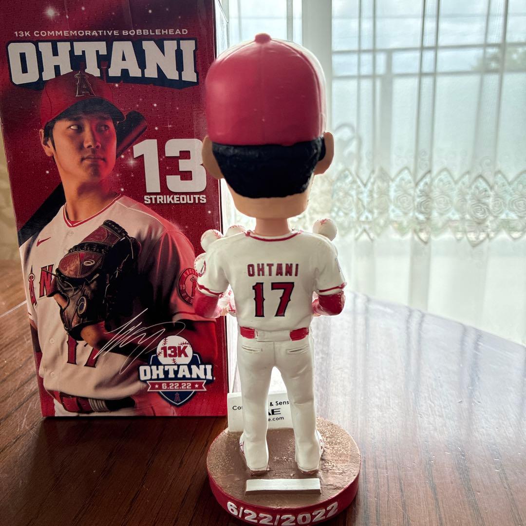 Ohtani 13K 記念ボブルヘッド　大谷　エンジェルス