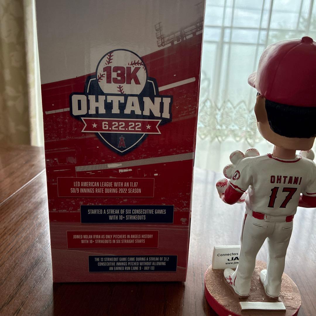Ohtani 13K 記念ボブルヘッド　大谷　エンジェルス