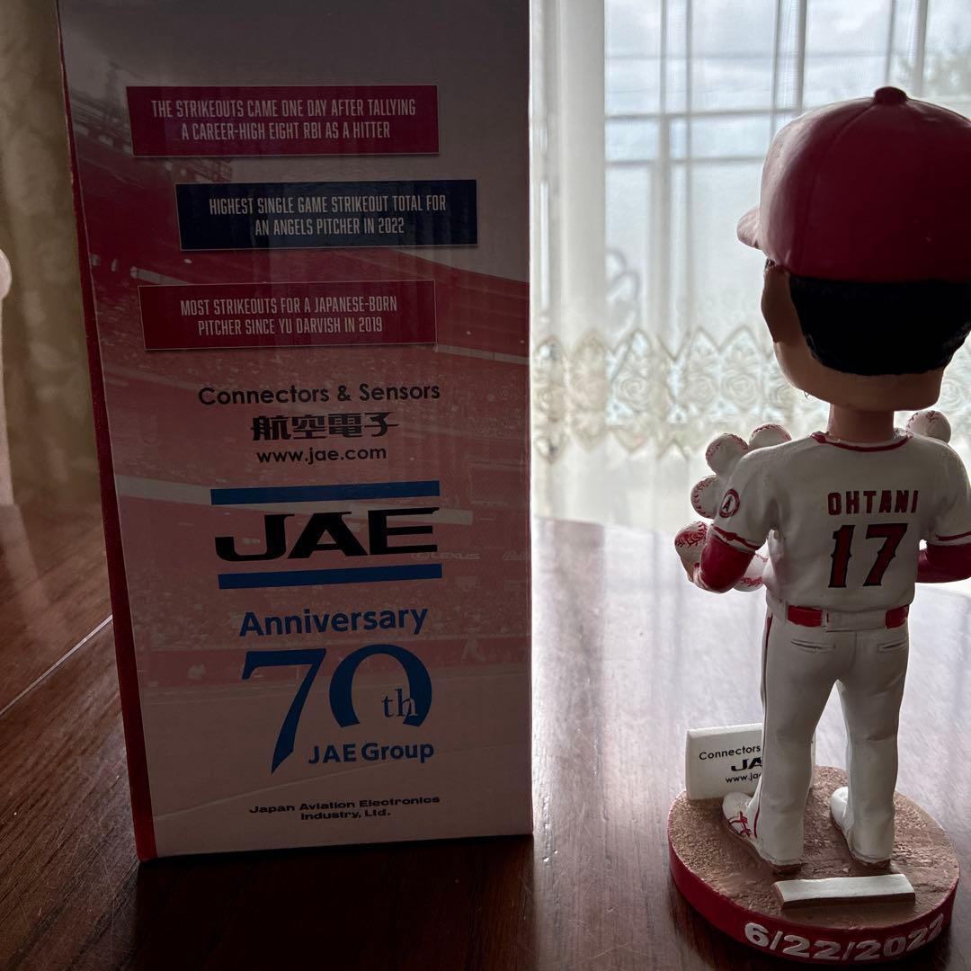 Ohtani 13K 記念ボブルヘッド　大谷　エンジェルス