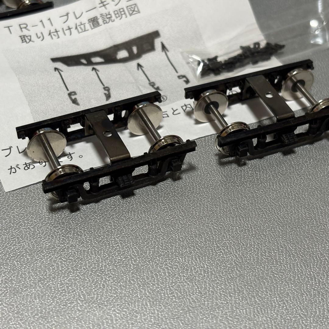 日光モデル 1/80用 台車 TR-11 ピボット軸受入 TR-78 合計5箱