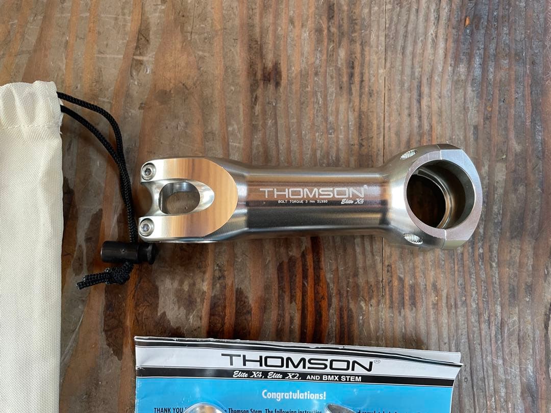 THOMSON ELITE X4 ステム 0度120mm
