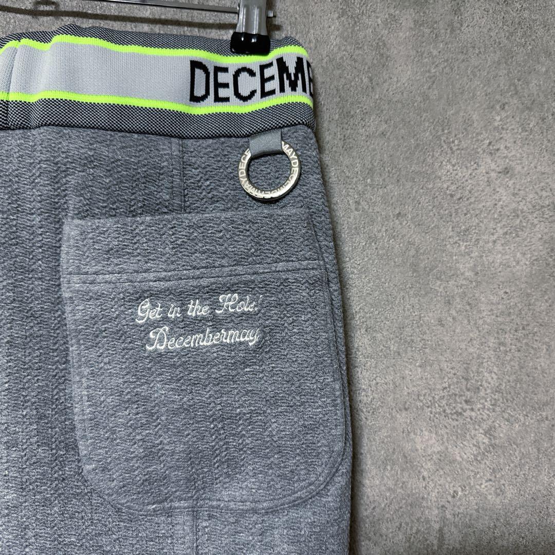 DECEMBERMAY ディセンバーメイ ロゴ スカート グレー S 人気