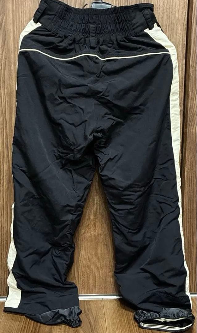 FILA スキーウェアセット 赤白ジャケット 黒パンツ