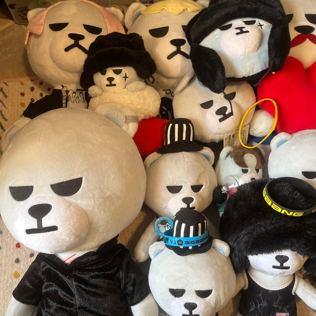 BIGBANGぬいぐるみセットまとめ売り