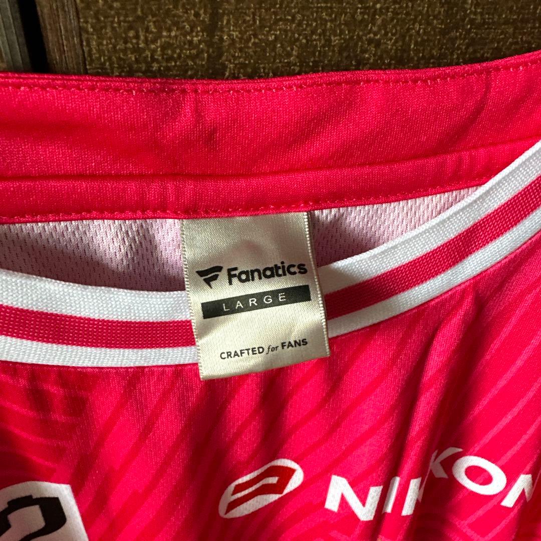 セレッソ大阪 レプリカユニフォーム Lサイズ ピンク Fanatics 1回着用