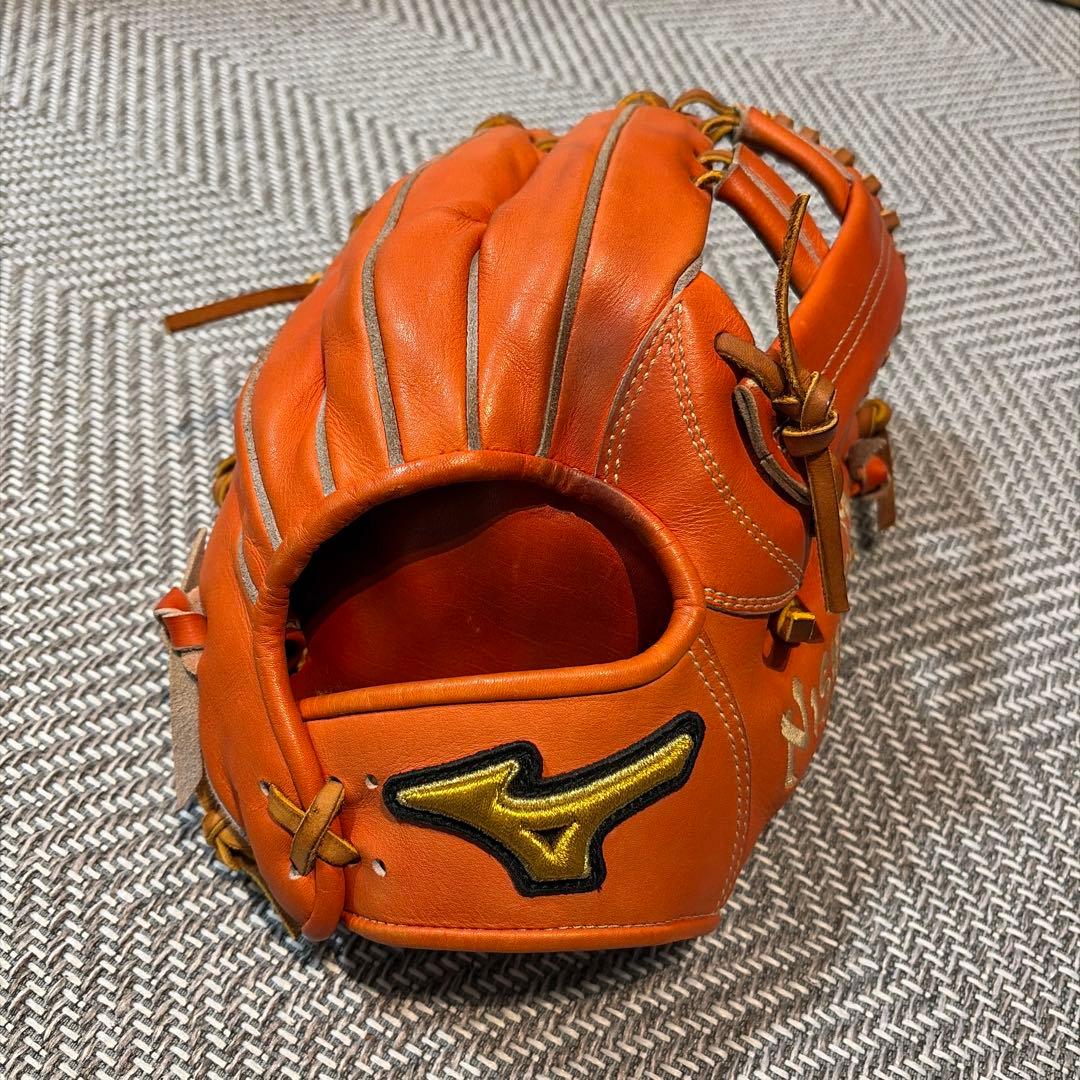 ミズノプロ　プロ支給品　硬式　グローブ　内野手　西野真弘