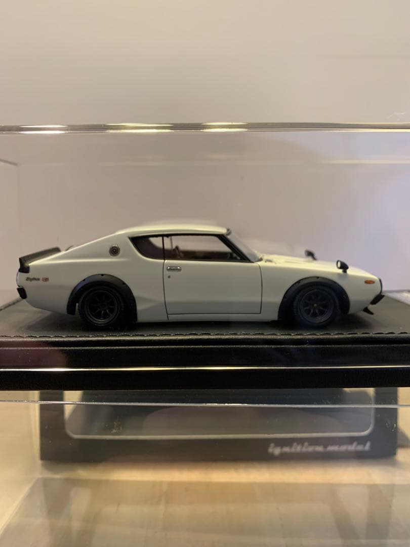 イグニッションモデル　1/43 スカイラインGT-R KPGC110 ホワイト