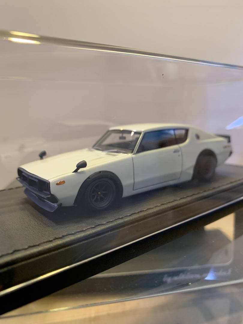 イグニッションモデル　1/43 スカイラインGT-R KPGC110 ホワイト