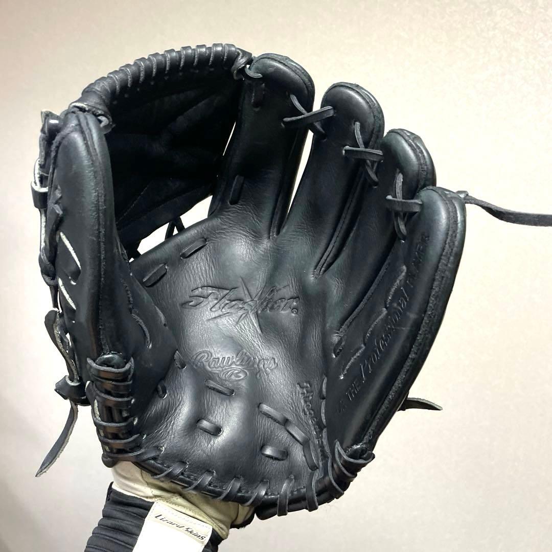 【美品】Rawlings軟式 内野手用 Bolder Field ブラック
