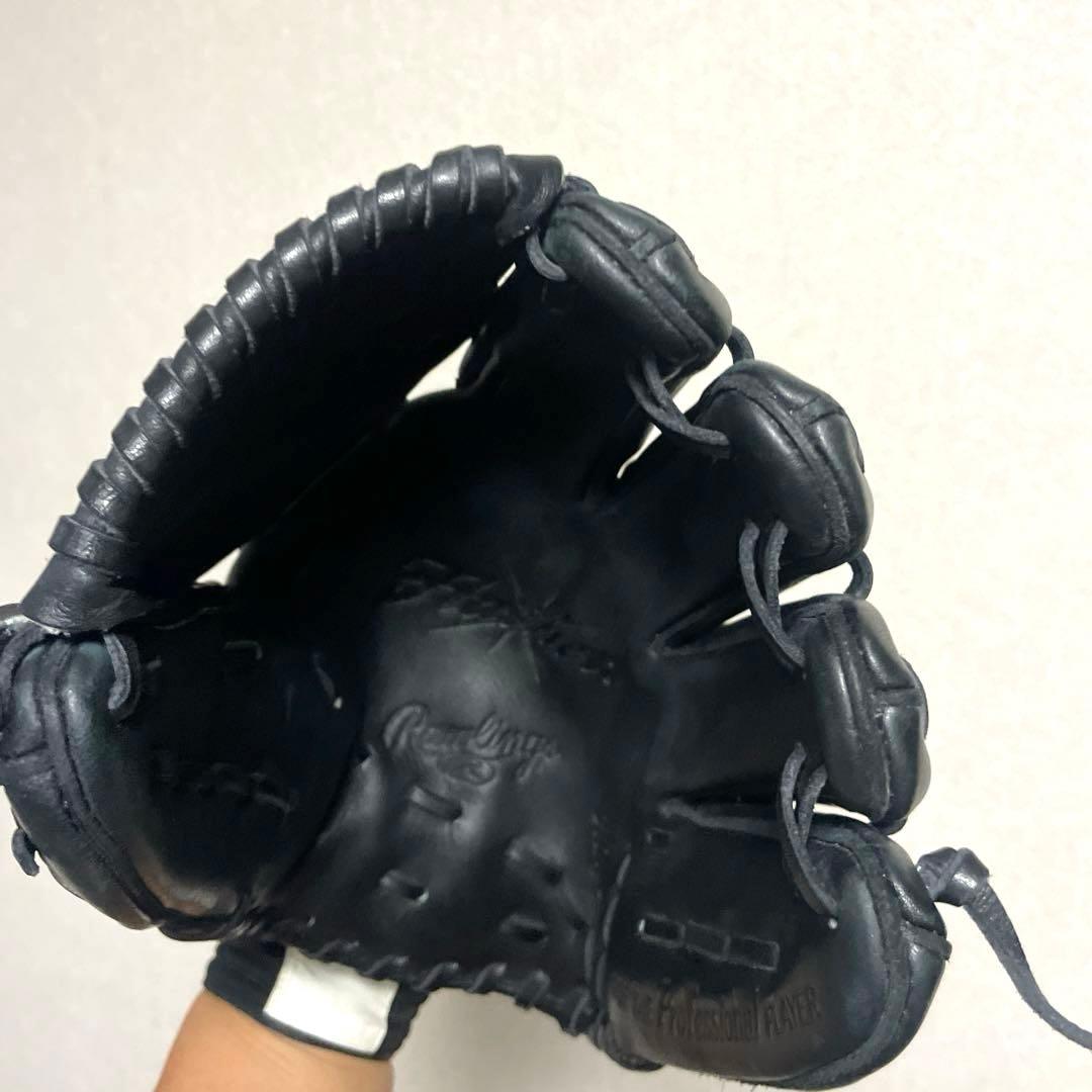【美品】Rawlings軟式 内野手用 Bolder Field ブラック