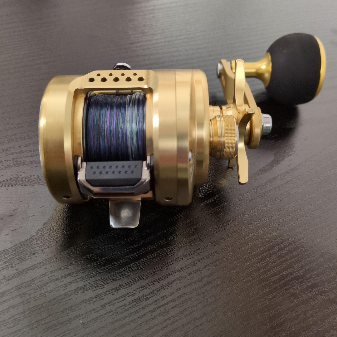 SHIMANO コンクエスト300HGゴールド 両軸リール　右巻