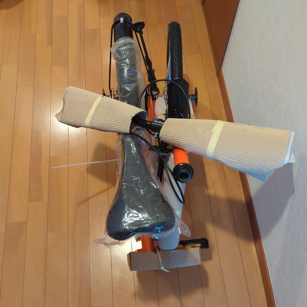 折りたたみ自転車 オレンジ 未使用20インチ