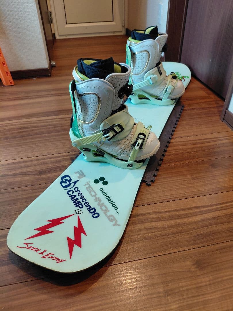 希少機種✨K2×ケーツー バインディング、ブーツ付き 即ノリ！スノーボードセット