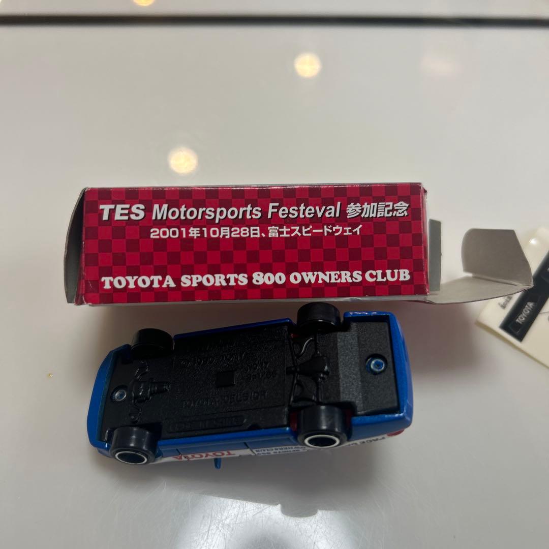 トミカトヨタセルシオペースカーです。富士1000キロレース耐久選手権。TES