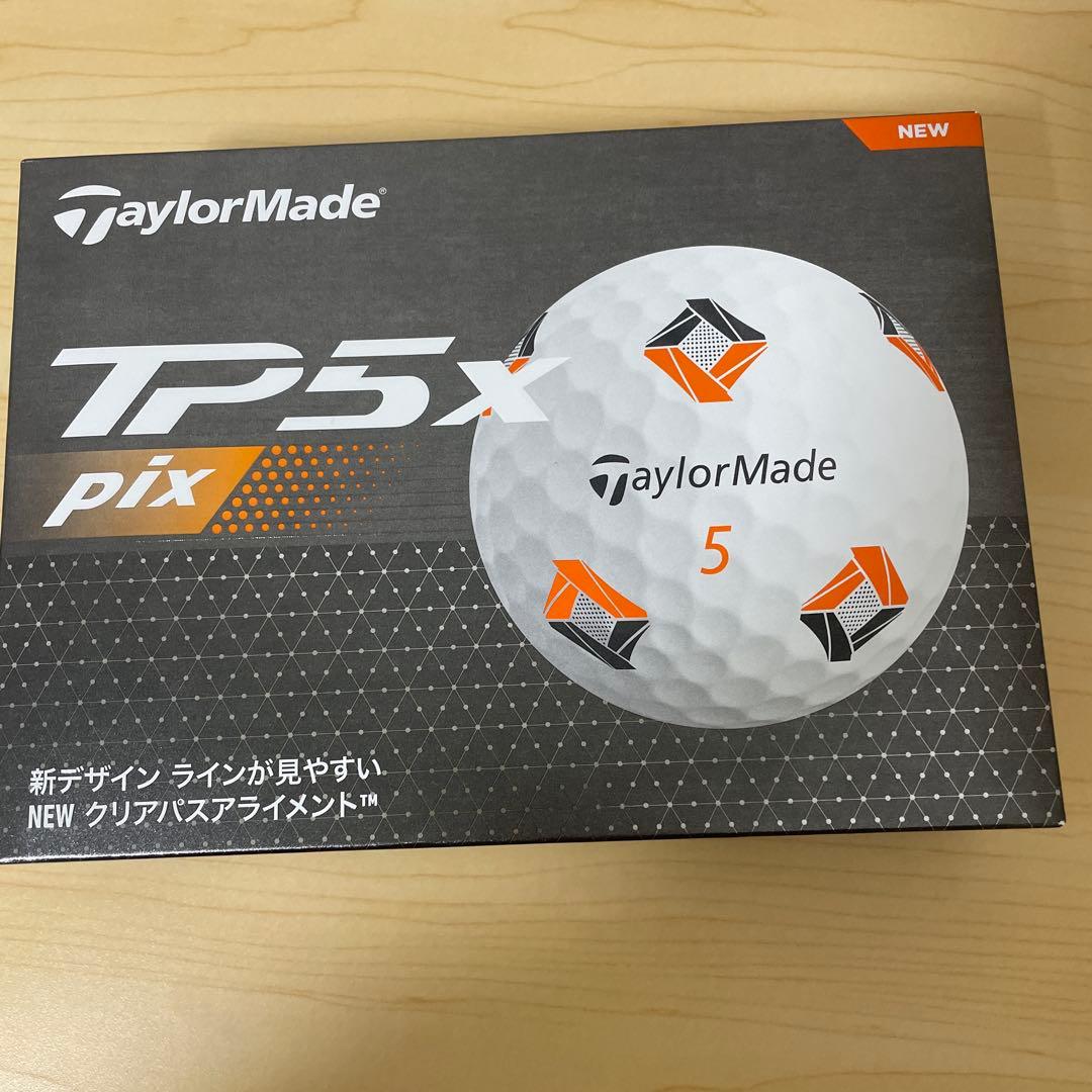 TaylorMade TP5x pix ゴルフボール ❌3