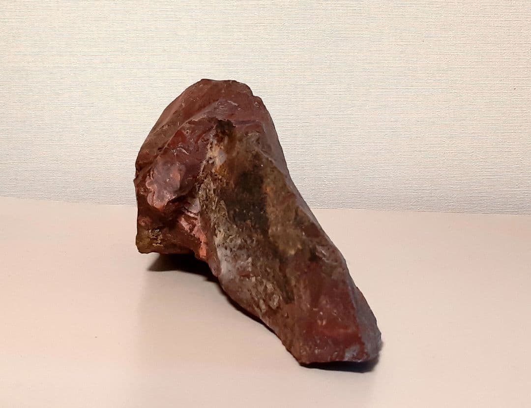 佐渡赤玉石　希少　未加工　原石