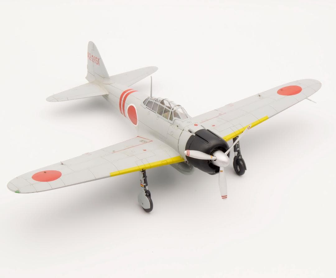 【聖徳さま専用】日本海軍 零戦21型 隼鷹搭載機【戦闘機 プラモ 完成品】