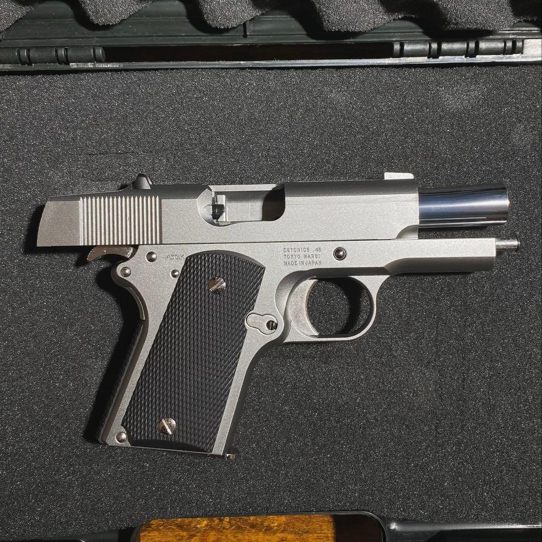 東京マルイ デトニクス.45 コンバットマスター ハードケース付き ガス漏れ無し