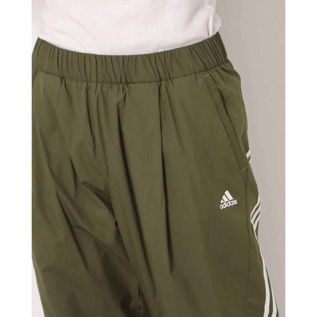 新品　adidas アディダス　ウィンド パンツ　 WIND.RDY カーキ　M