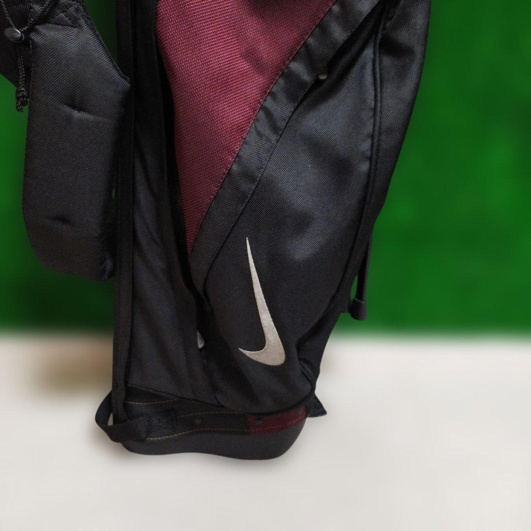 NIKE スタンドゴルフバッグ 黒/赤 int