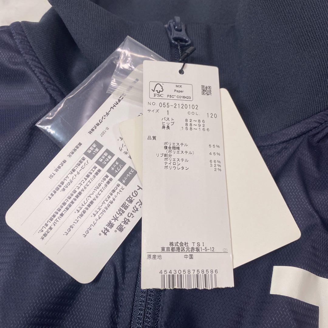新品✨PEARLY GATES ネイビー　ジップアップジャケット　ゴルフウェア