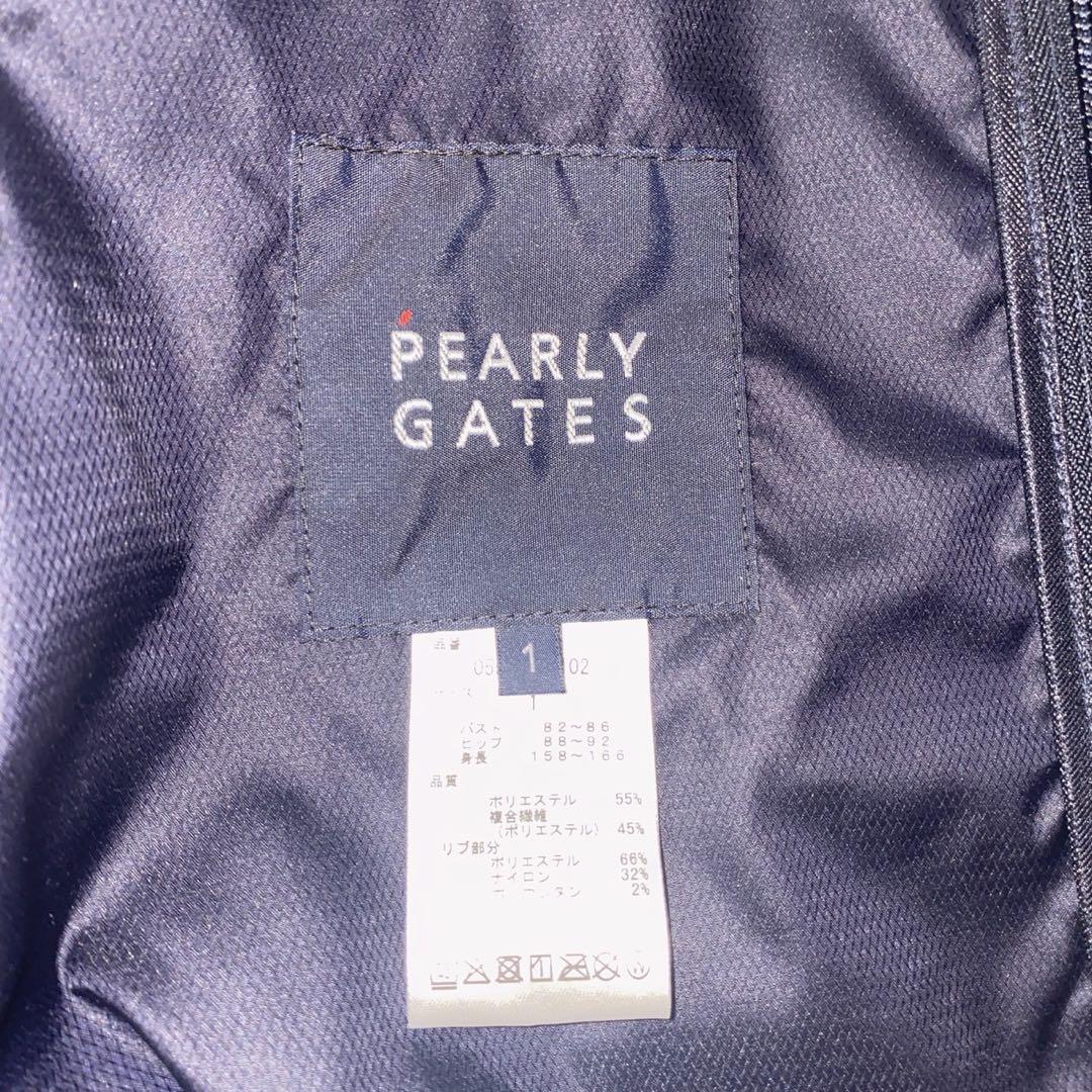 新品✨PEARLY GATES ネイビー　ジップアップジャケット　ゴルフウェア