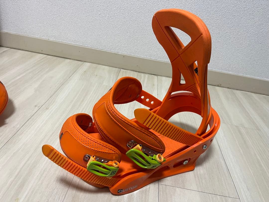 BURTON CUSTOM ビンディング オレンジ
