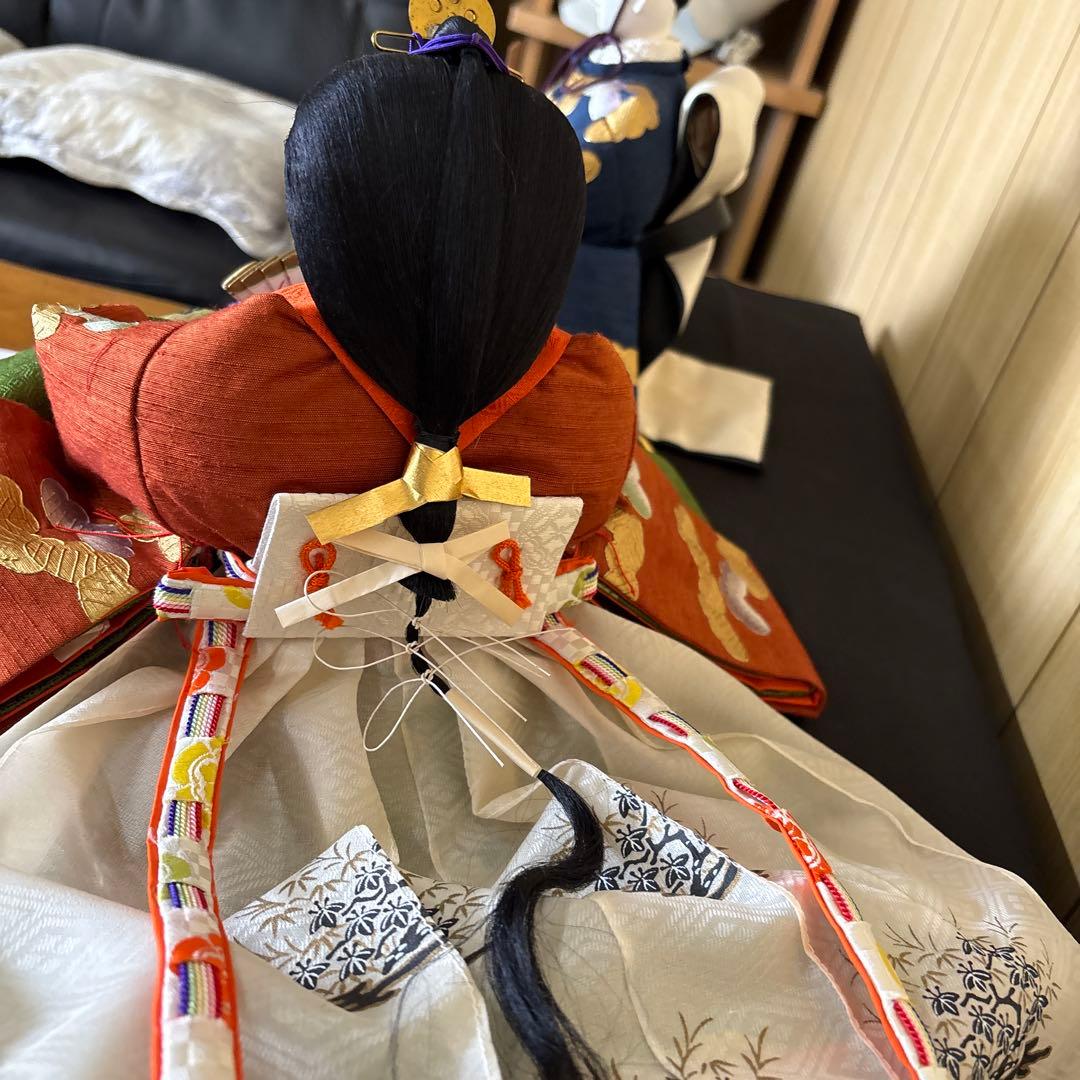 伝統的 雛人形 木箱入　豪華で綺麗