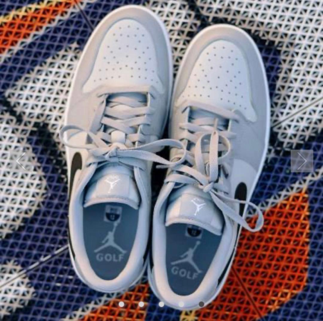 NIKE エアジョーダン 1 LOW G ウルフグレー