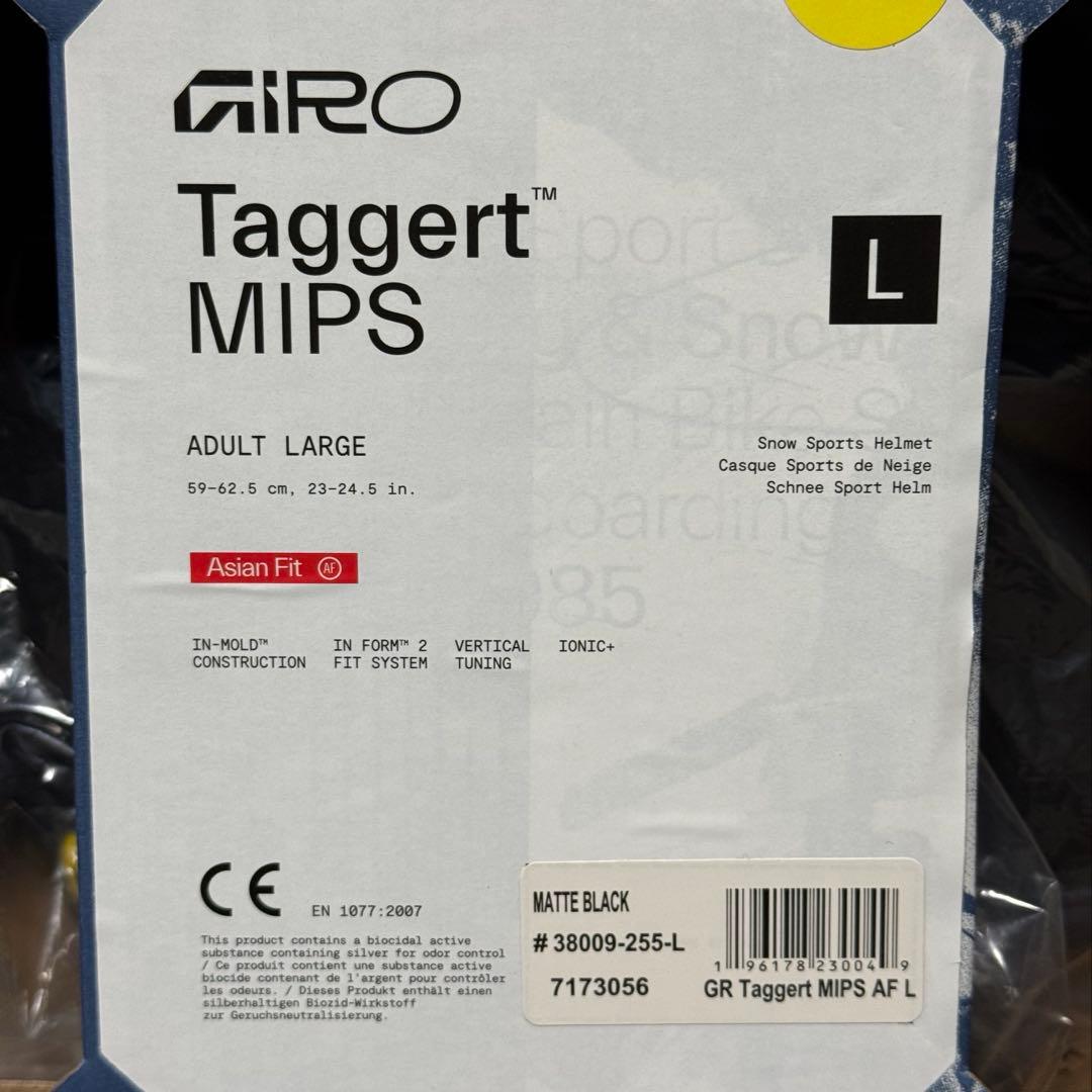 スキー・スノーボードアクセサリー GIRO TAGGERT MIPS ASIA FIT