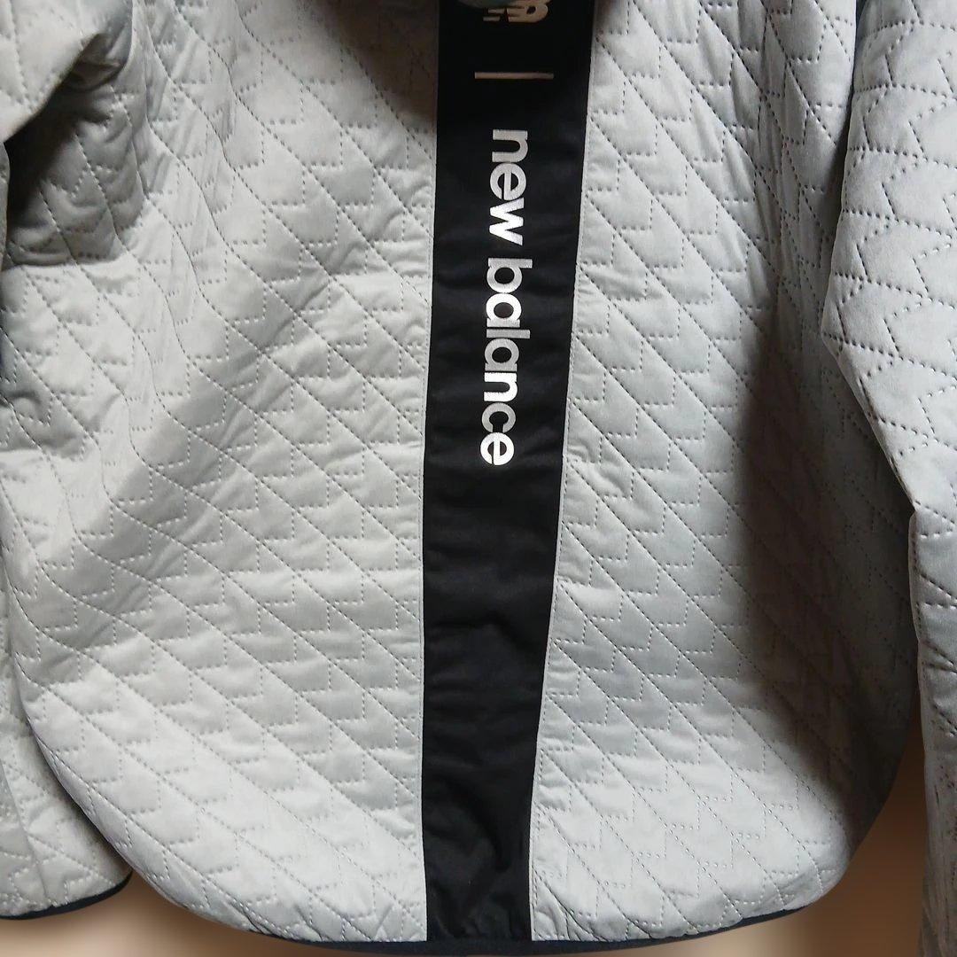 New Balance グレー キルティングジャケット 美品