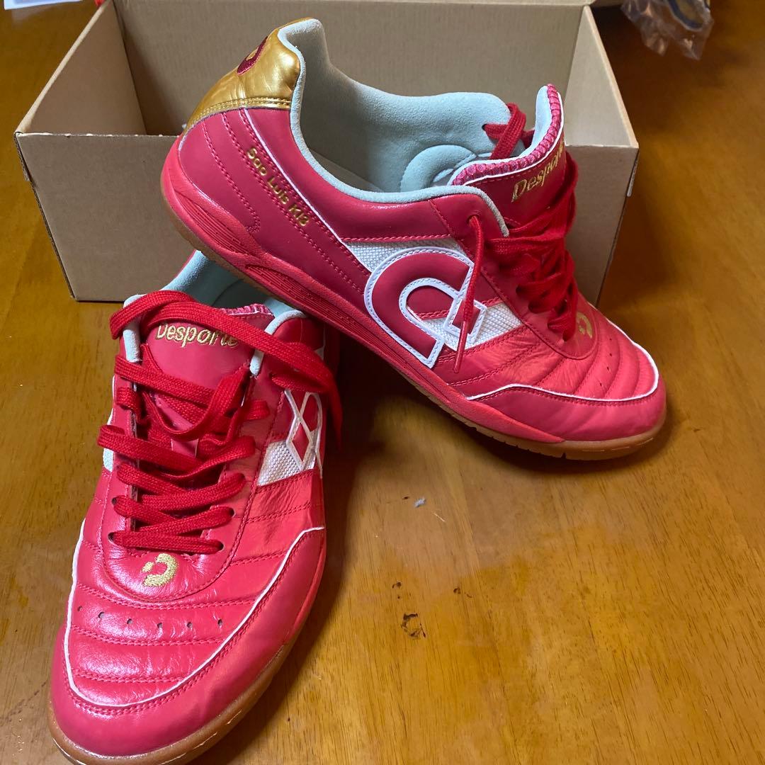 Desporte フットサルシューズ レッド　２６.５