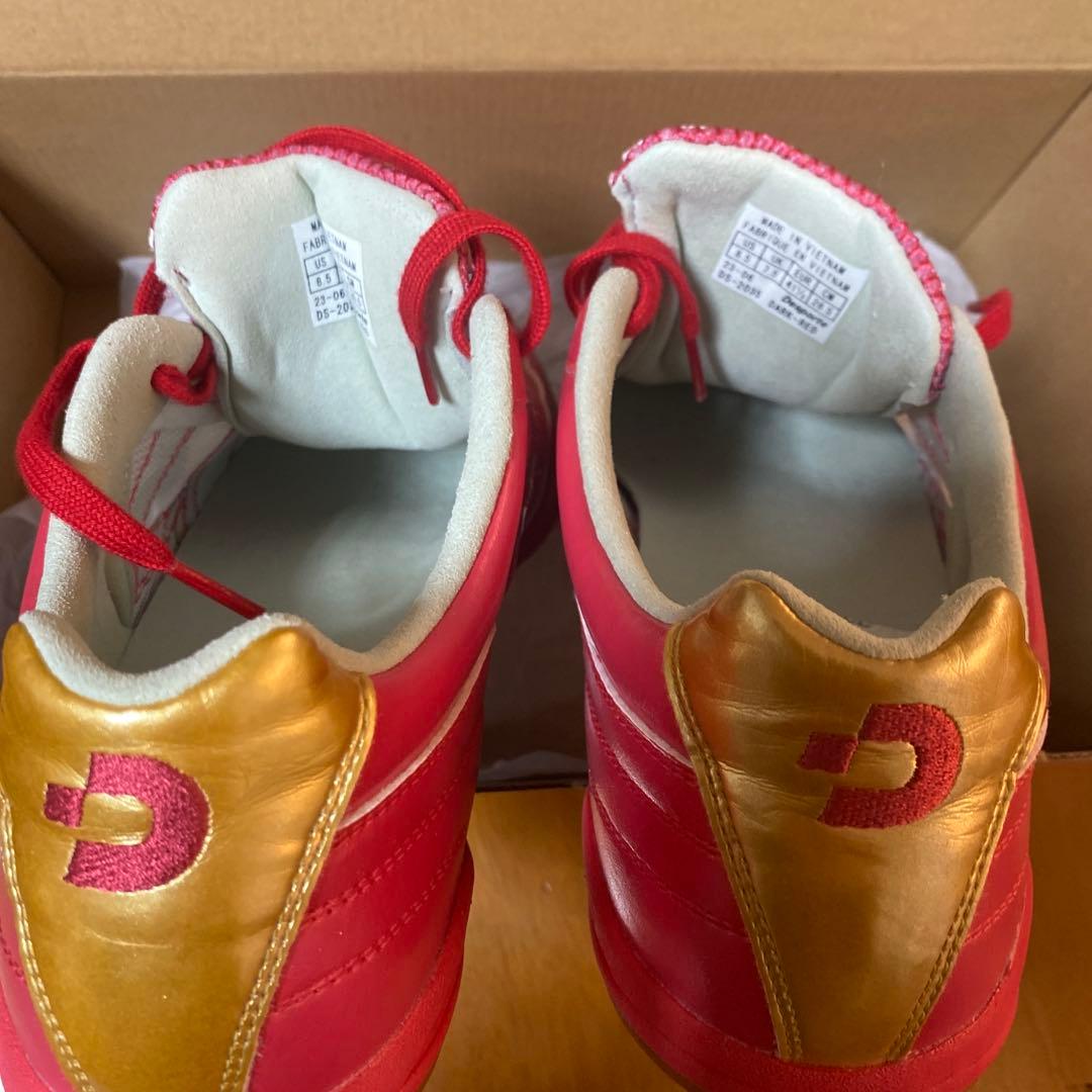 Desporte フットサルシューズ レッド　２６.５