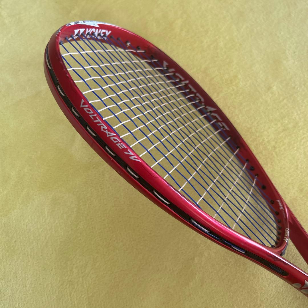 VOLTRAGE 7V テニスラケット クレナイ