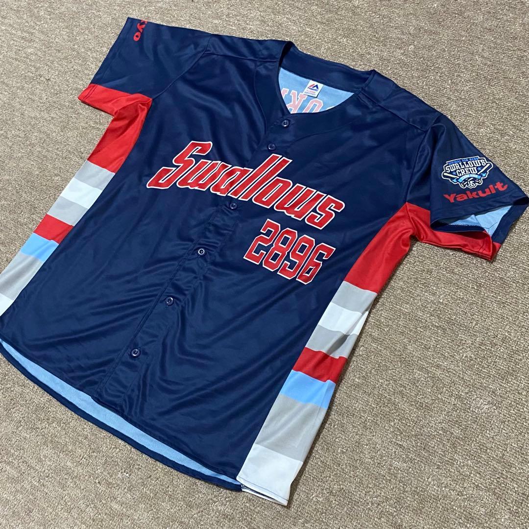 未使用　東京ヤクルトスワローズ　2021　CREWユニフォーム　つば九郎　XL