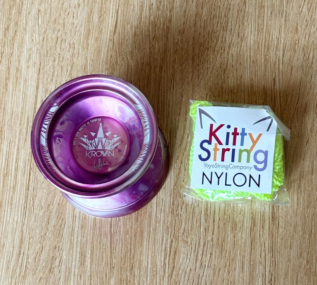 C3yoyodesign クラウン ライトパープル×シルバースプラッシュ
